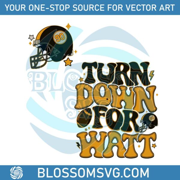 turn-down-for-watt-pittsburgh-football-svg