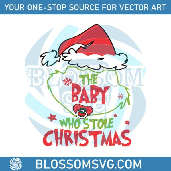 cute-baby-who-stole-christmas-svg