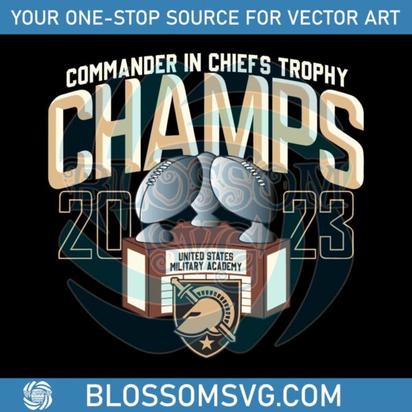 army-black-knights-commander-in-chiefs-trophy-svg