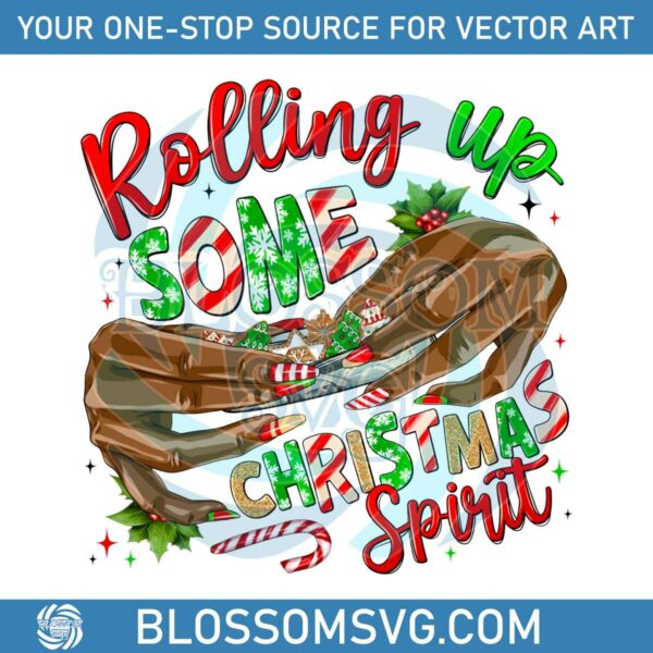 rolling-up-some-christmas-spirit-png