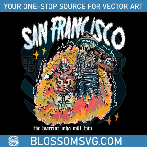 san-francisco-the-warrior-who-will-win-svg
