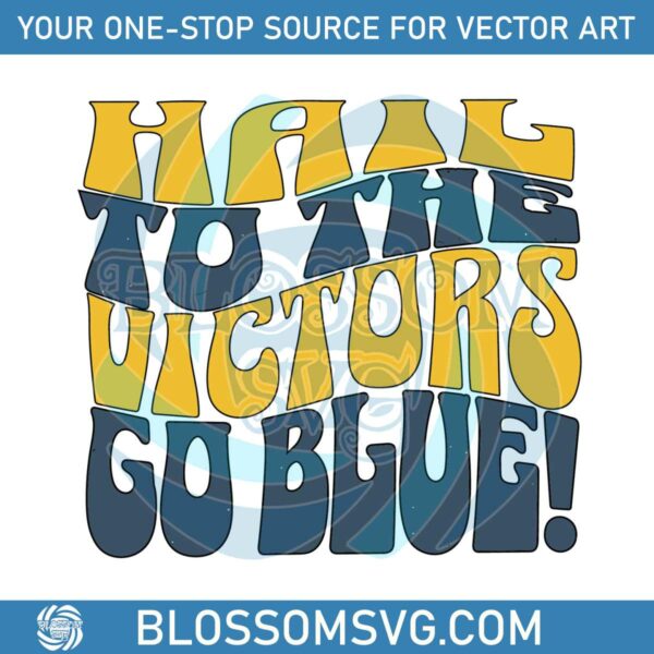 hall-to-the-victors-go-blue-svg