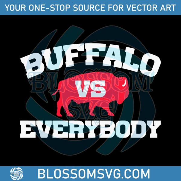 NFL Buffalo Vs Everybody SVG