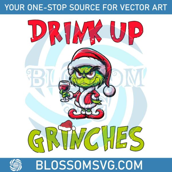 funny-drink-up-grinches-santa-vibe-svg
