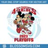 mickey-minnie-49ers-2023-playoffs-svg