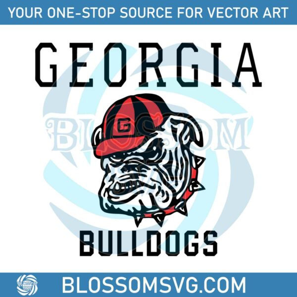 Vintage Georgia Bulldogs Game Day NCAA SVG