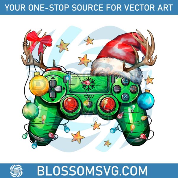christmas-lights-game-controller-png