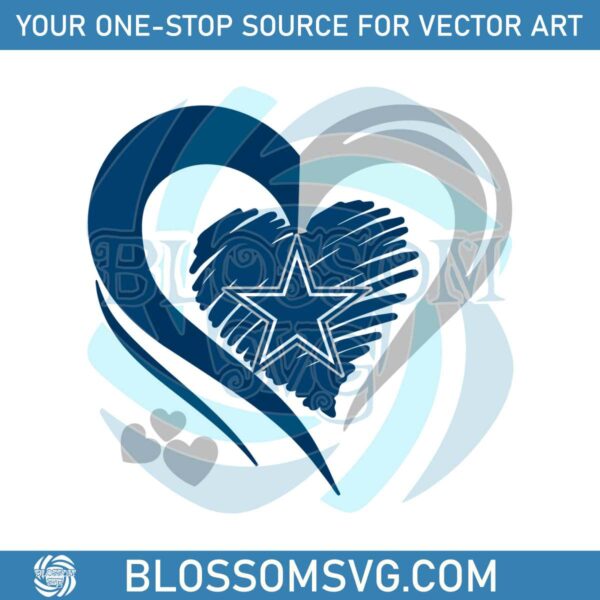 dallas-cowboys-love-heart-logo-svg