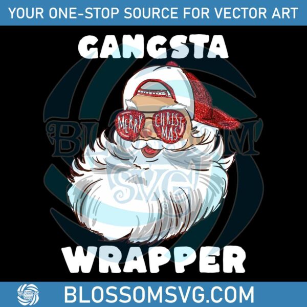 gangsta-wrapper-santa-merry-christmas-png