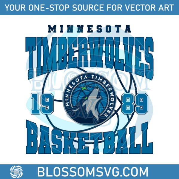 vintage-minnesota-timberwolves-basketball-svg