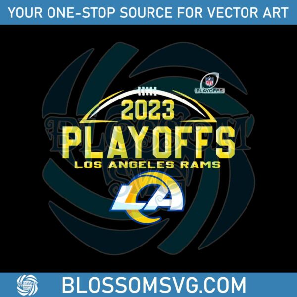 NFL Playoffs Los Angeles Rams Logo PNG