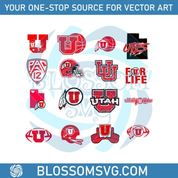 utah-utes-ncaa-football-logo-svg-bundle