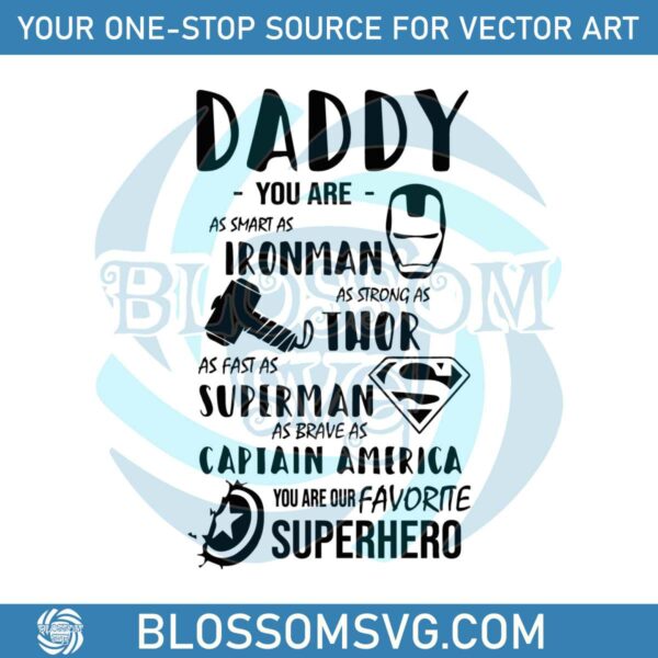 daddy-you-are-as-smart-as-ironman-svg