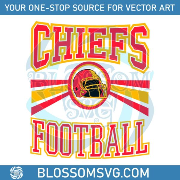 retro-chiefs-football-helmet-svg-digital-download
