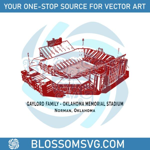 gaylord-family-oklahoma-memorial-stadium-ncaa-svg