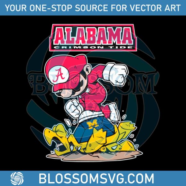 super-mario-alabama-stomp-on-michigan-svg