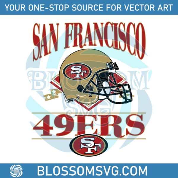 san-francisco-49ers-1946-helmet-logo-svg-digital-download