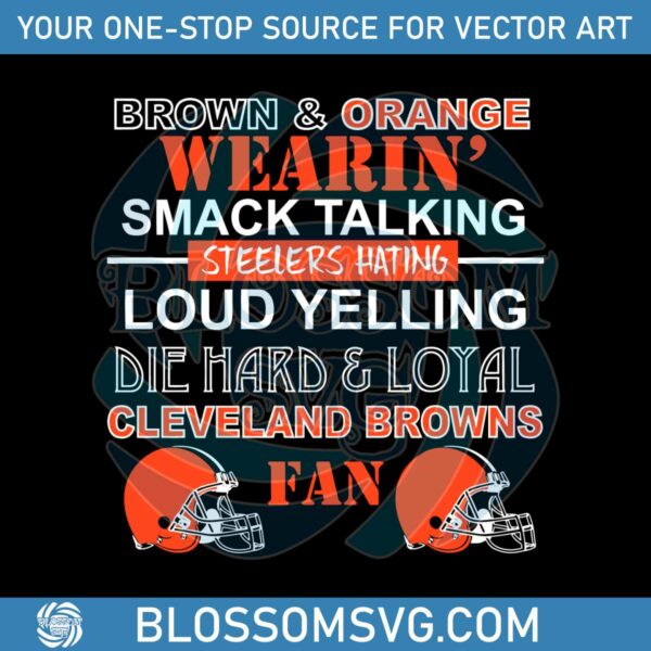 Smack Talking Browns Fan Svg Cricut Digital Download