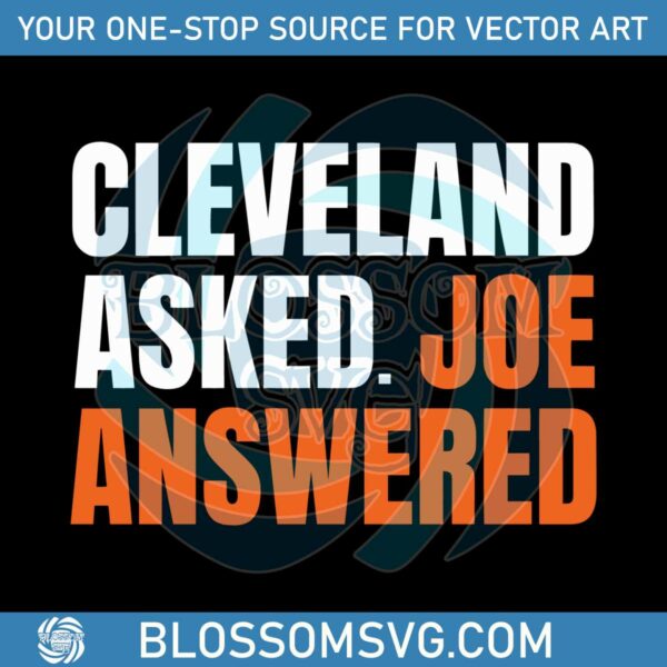 Cleveland Asked Joe Answered SVG