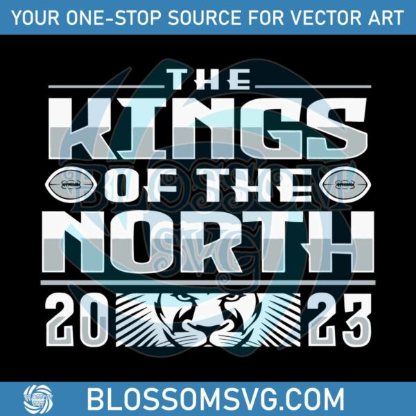 detroit-lions-football-the-kings-of-the-north-2023-svg