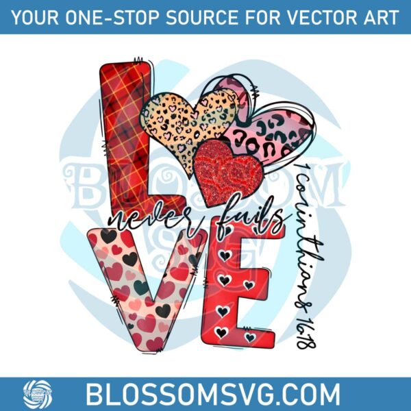 love-never-fails-faith-valentines-day-png