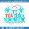 its-tua-clock-somewhere-miami-dolphin-svg