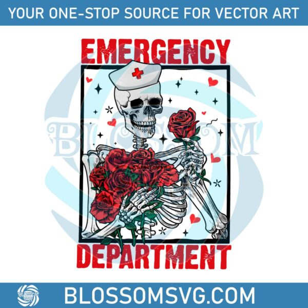 Emergency Department Valentine Skeleton PNG