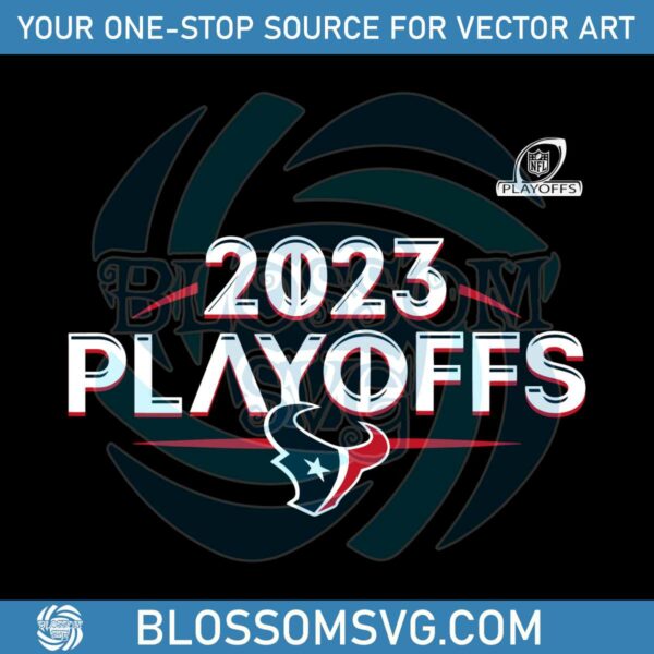 Houston Texans 2023 NFL Playoffs SVG