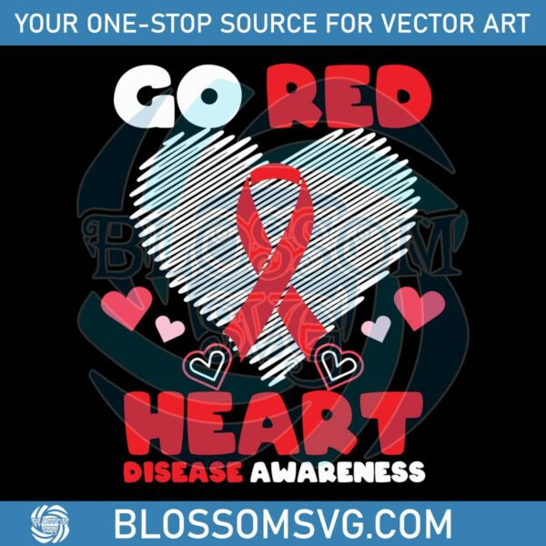 retro-go-red-heart-disease-awareness-svg