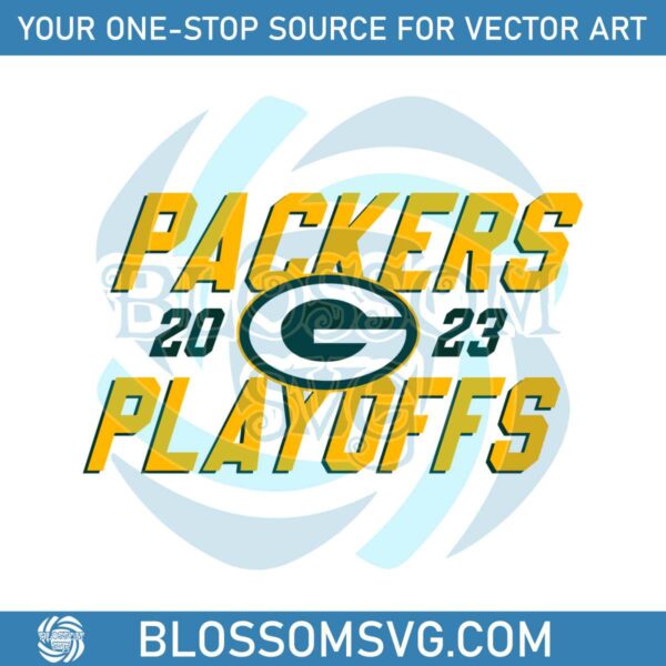 Green Bay Packers 2023 NFL Playoffs SVG