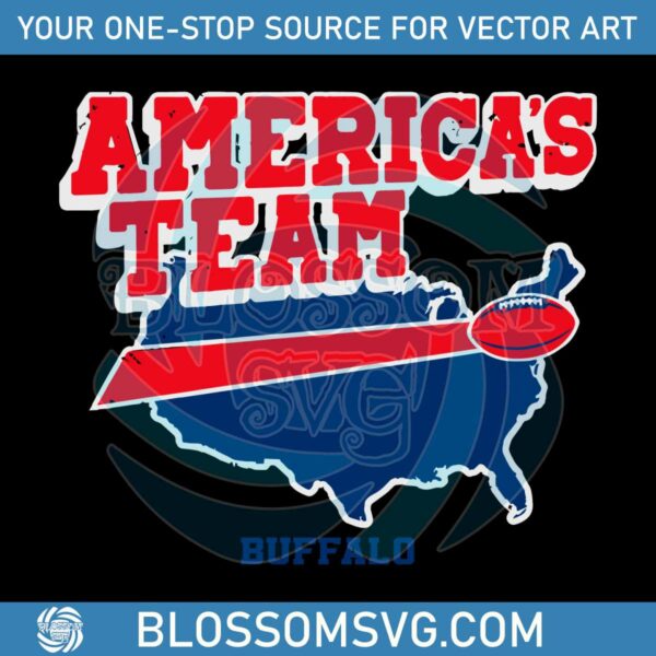 Americas Team Buffalo Bills SVG
