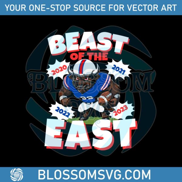 Beast Of The East Buffalo Bills Football Svg Digital Download