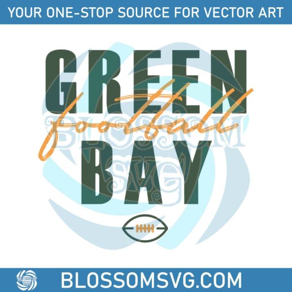 Green Bay Football NFL Team SVG