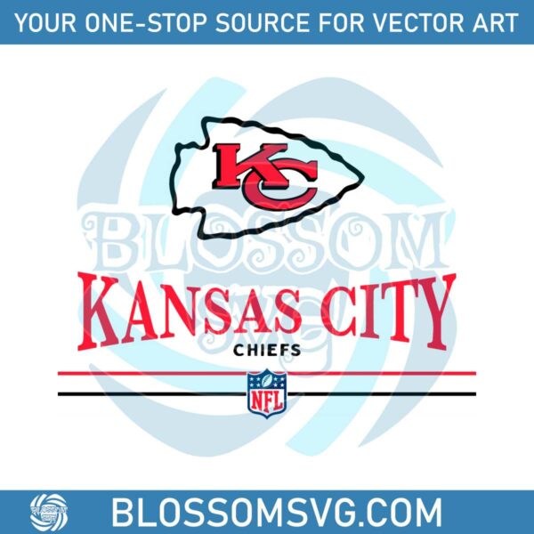 Kansas City Chiefs NFL Football Logo Svg Digital Download