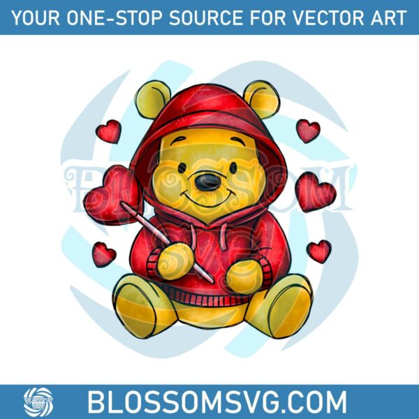 Winnie The Pooh Valentine PNG