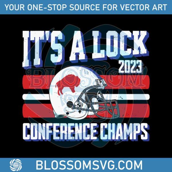 Its a Lock Buffalo Conference Champs SVG