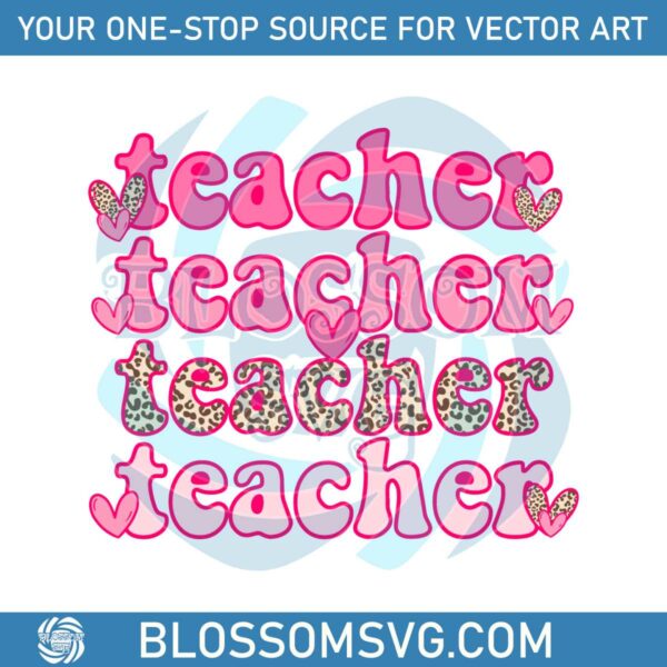 Cupid Favorite Teacher Valentine SVG