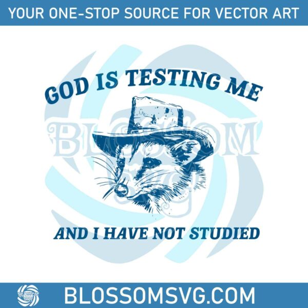 god-is-testing-me-and-i-have-not-studied-svg