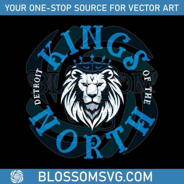 detroit-king-of-the-north-lions-football-svg-digital-download