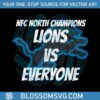 nfc-north-champs-lions-vs-everyone-svg