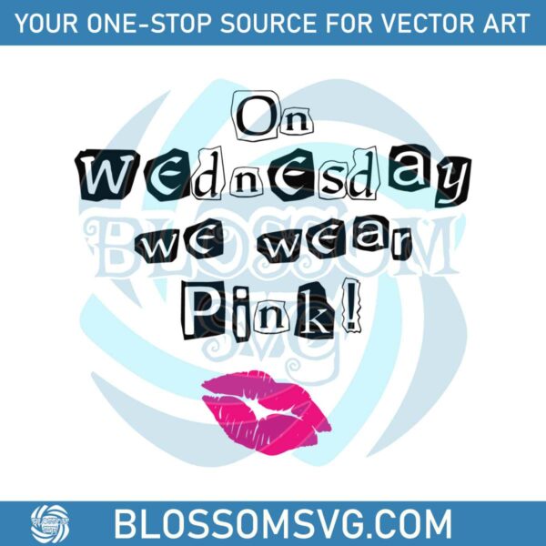 on-wednesdays-we-wear-pink-svg