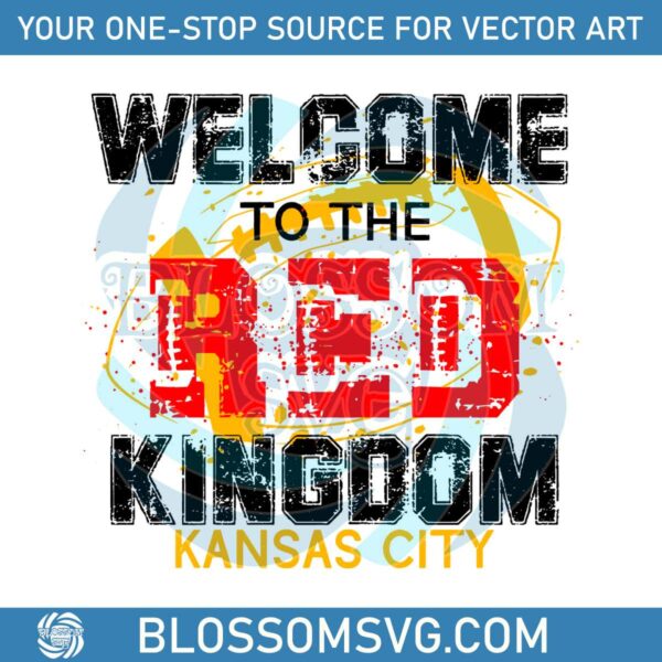 Welcome To The Red Kingdom Kansas City SVG