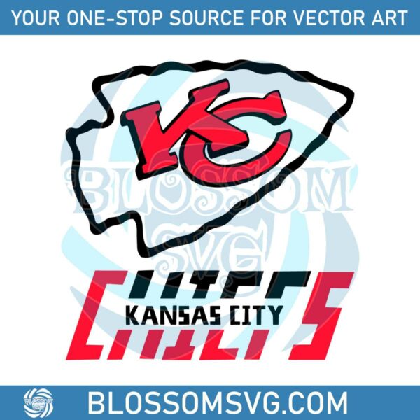 Retro Kansas City Chiefs Logo SVG