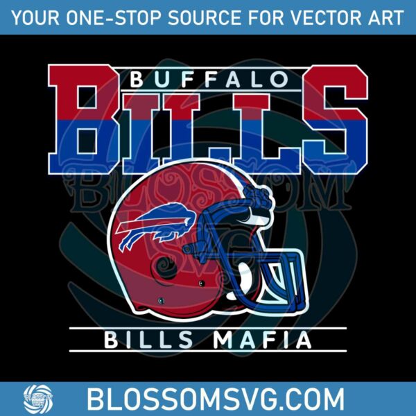 Buffalo Bills Mafia Helmet Svg Digital Download