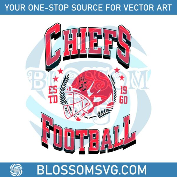 Chiefs Football Helmet NFL Svg Digital Download