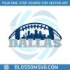 dallas-football-skyline-svg-digital-download