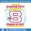 kansas-city-chiefs-8-straight-afc-west-championships-svg