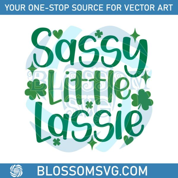 sassy-little-lassie-funny-irish-svg