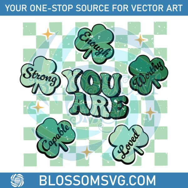 you-are-enough-patricks-day-svg
