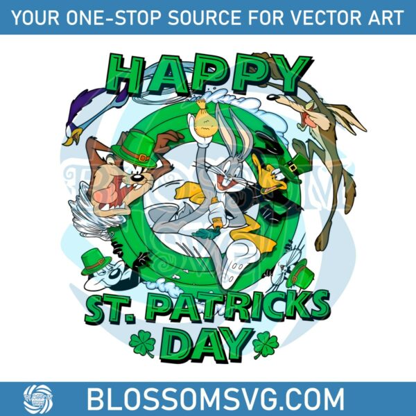 Happy St Patricks Day Cartoon Characters PNG